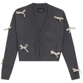 GEM BOWS OPEN CARDIGAN